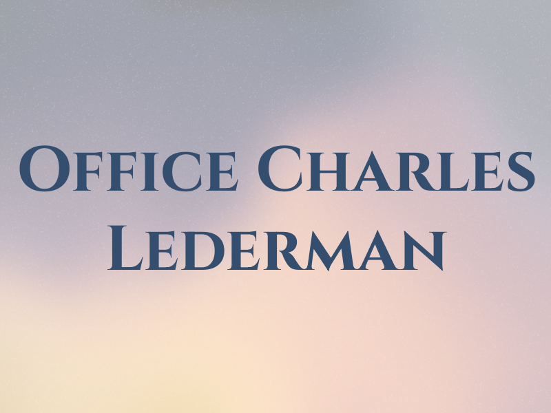 Law Office Of Charles O. Lederman