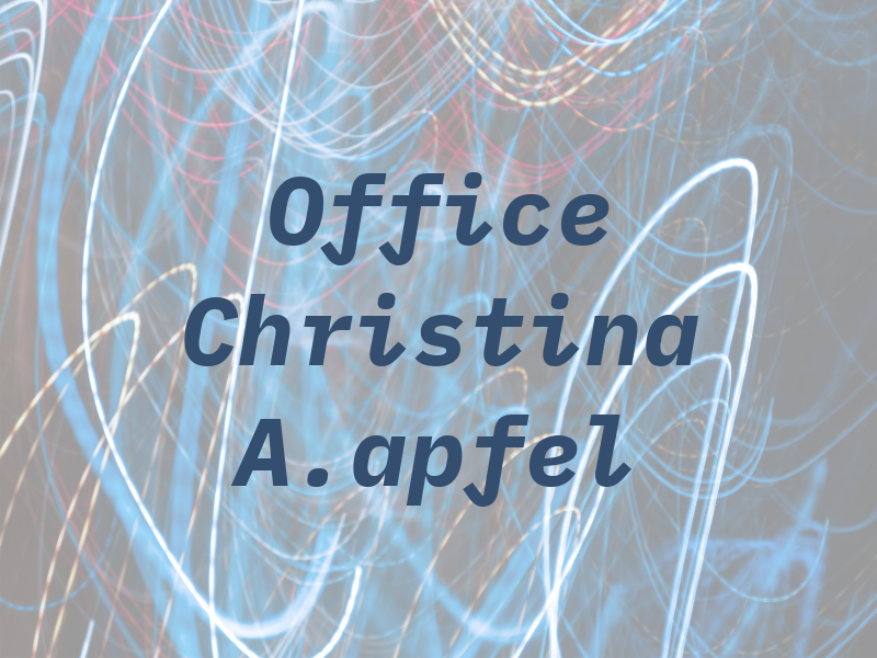 Law Office Of Christina A.apfel