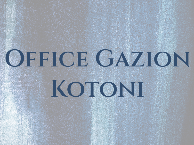 Law Office Of Gazion Kotoni