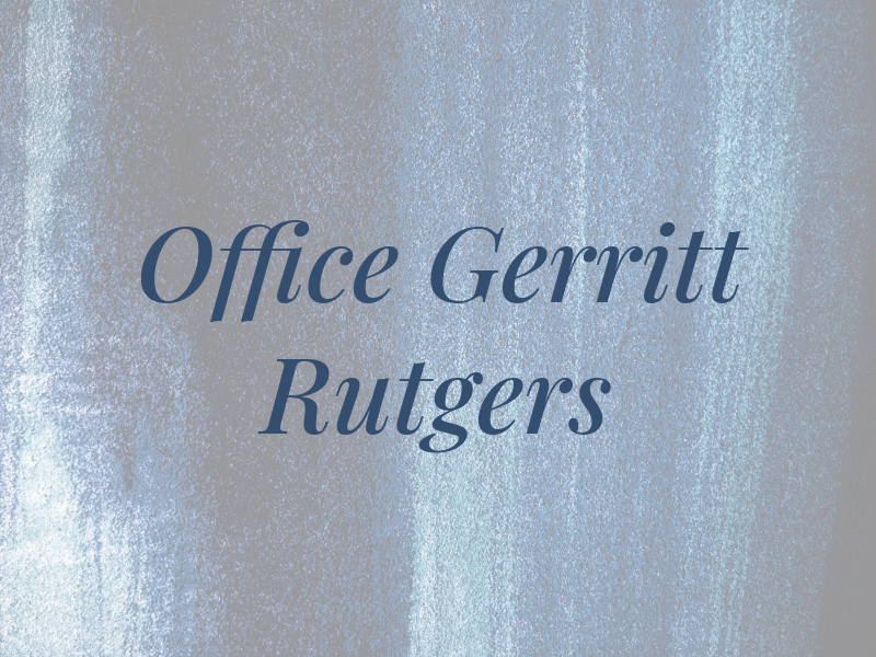 Law Office Of Gerritt A. Rutgers