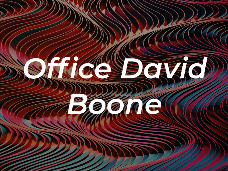 Law Office Of David J. Boone
