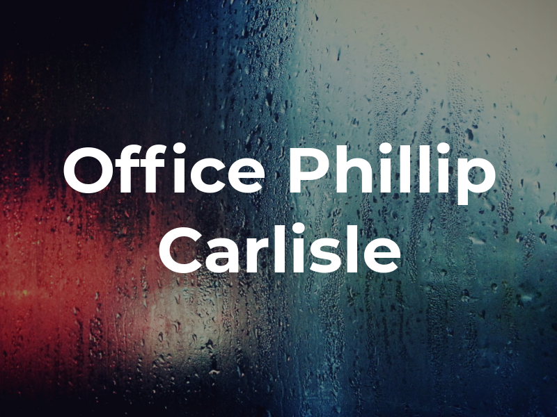 Law Office Of Phillip Carlisle