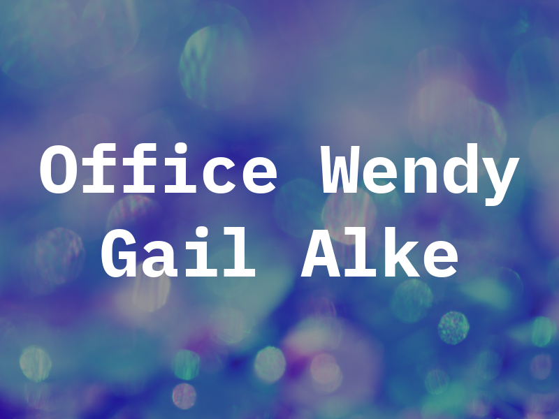 Law Office Of Wendy Gail Alke