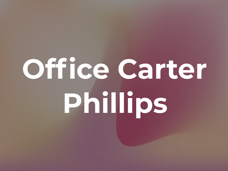 Law Office of Carter Phillips