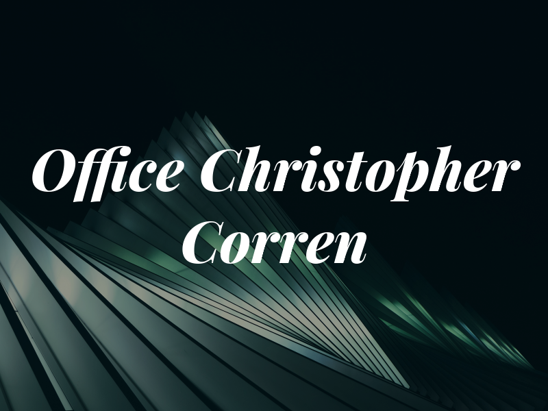 Law Office of Christopher H. Corren
