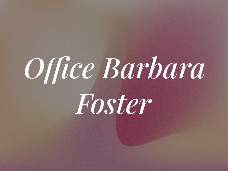 Law Office of Barbara S. Foster