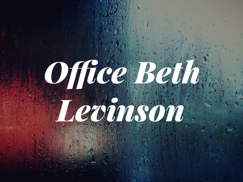 Law Office of Beth L. Levinson