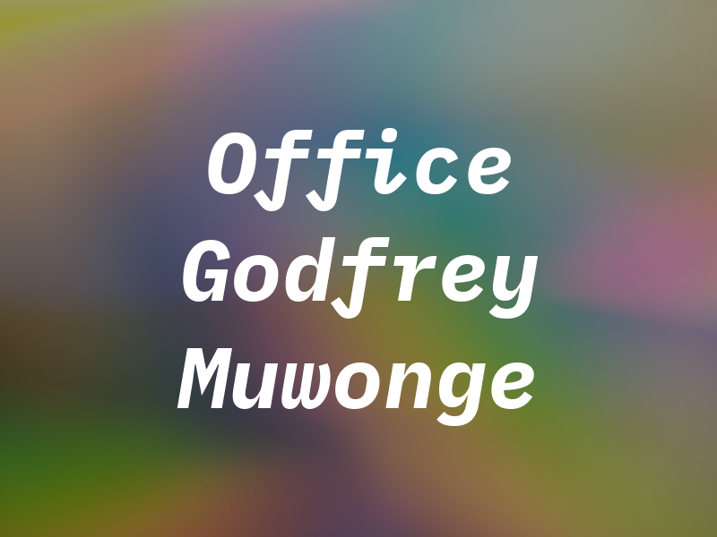 Law Office of Godfrey Y. Muwonge