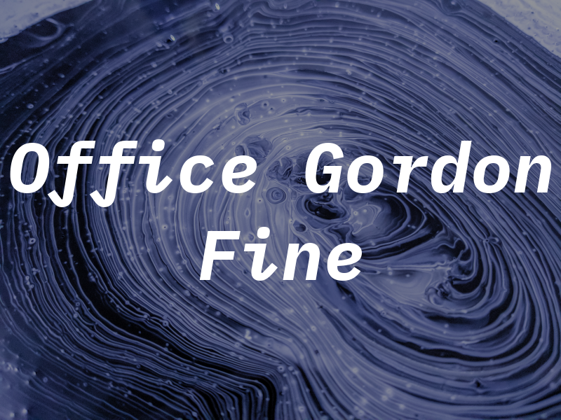 Law Office of Gordon B. Fine