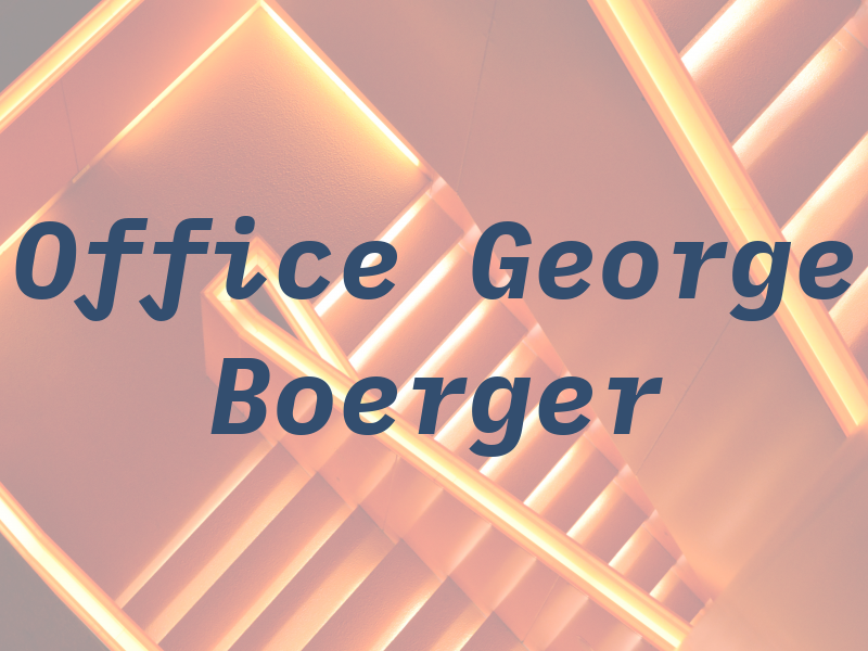 Law Office of George H Boerger