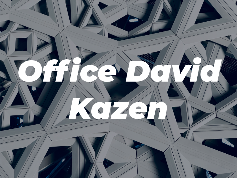 Law Office of David A. Kazen