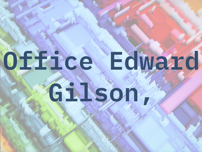 Law Office of Edward J. Gilson, Jr.