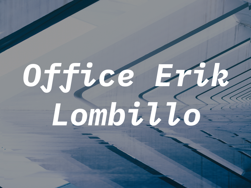 Law Office of Erik Lombillo
