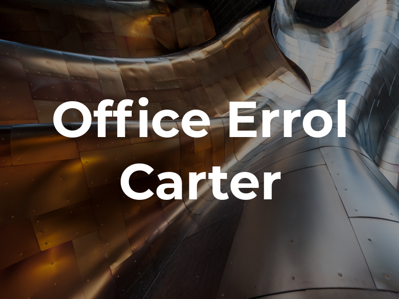 Law Office of Errol Carter