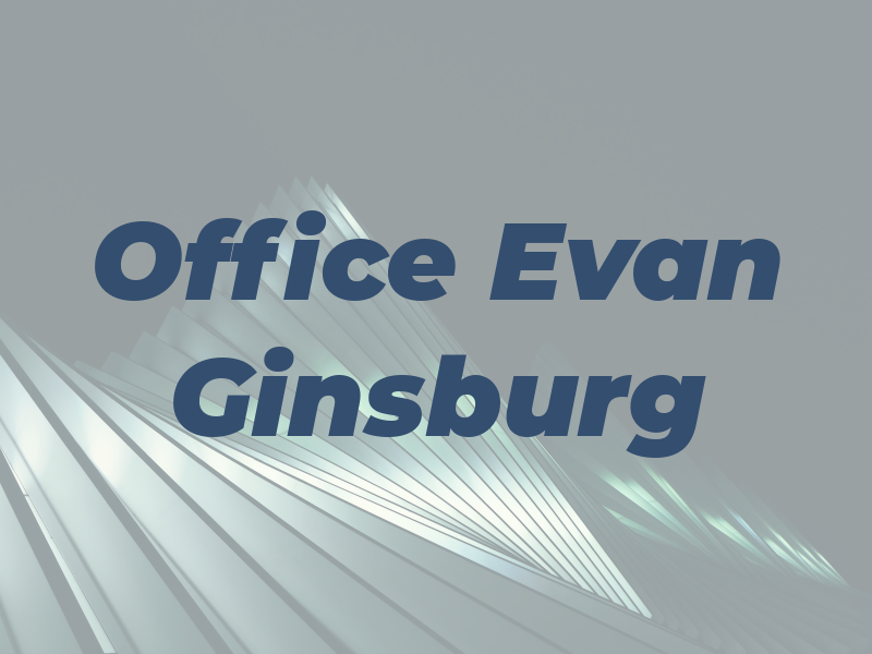 Law Office of Evan L. Ginsburg