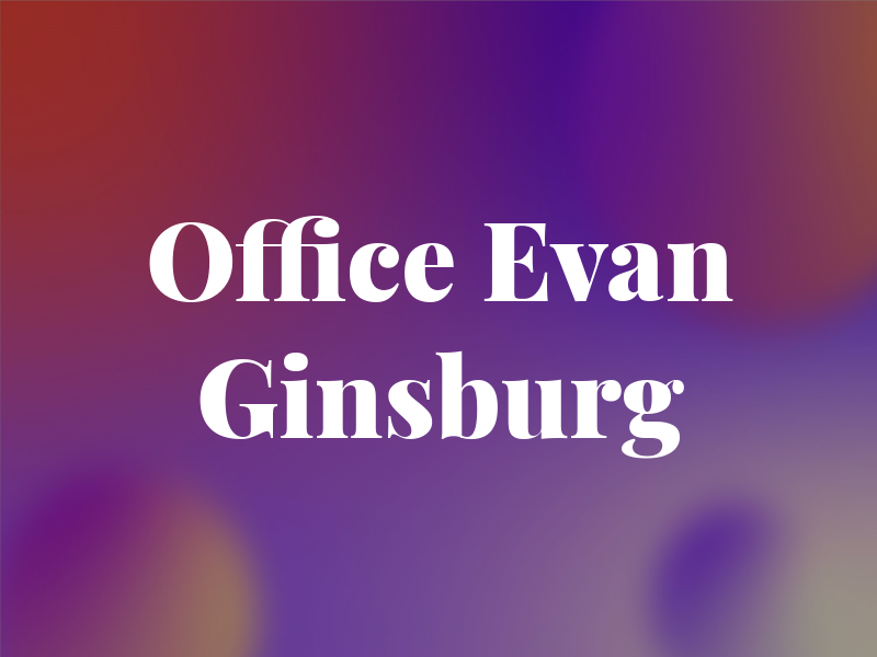 Law Office of Evan L. Ginsburg