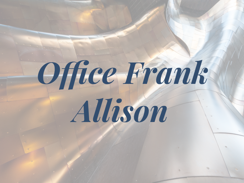 Law Office of Frank Allison