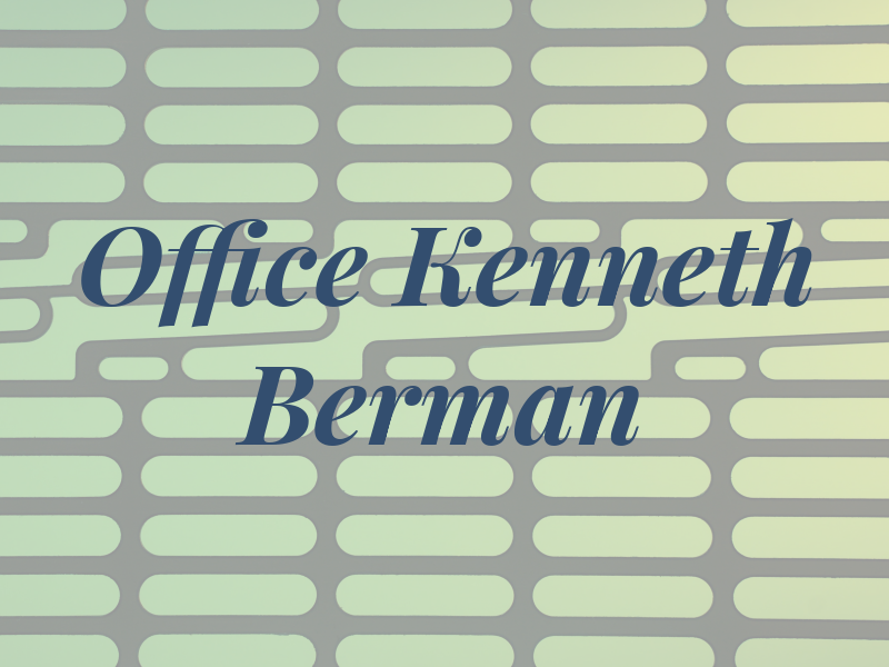 Law Office of Kenneth D Berman