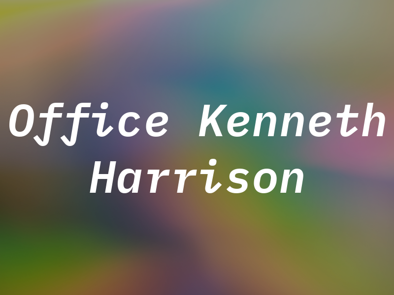Law Office of Kenneth G. Harrison