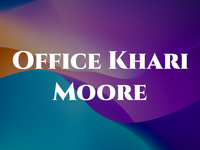 Law Office of Khari Moore