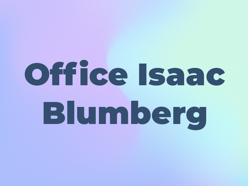 Law Office of Isaac Blumberg