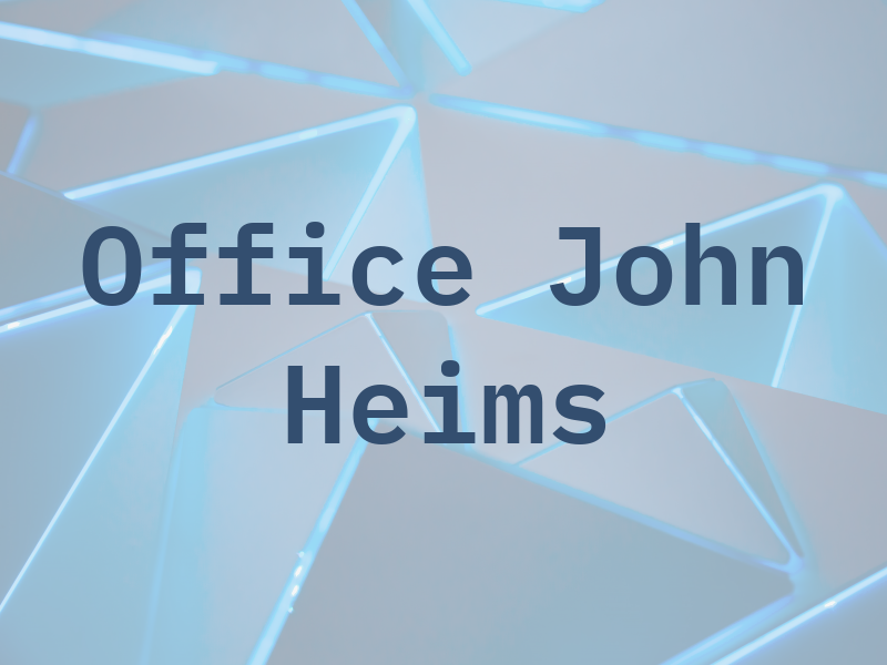 Law Office of John F. Heims