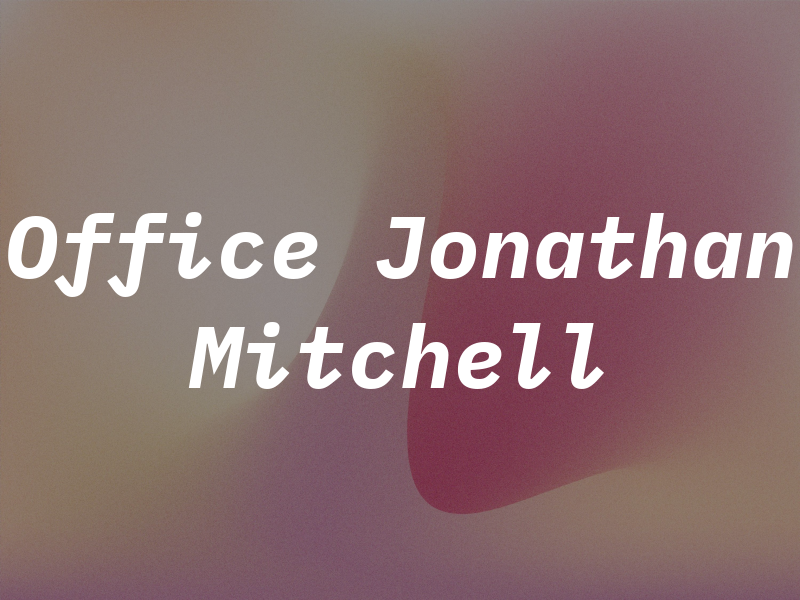 Law Office of Jonathan T Mitchell