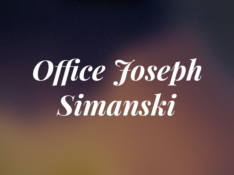 Law Office of Joseph V. Simanski