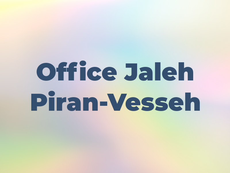 Law Office of Jaleh Piran-Vesseh