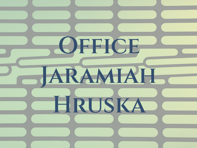 Law Office of Jaramiah J Hruska