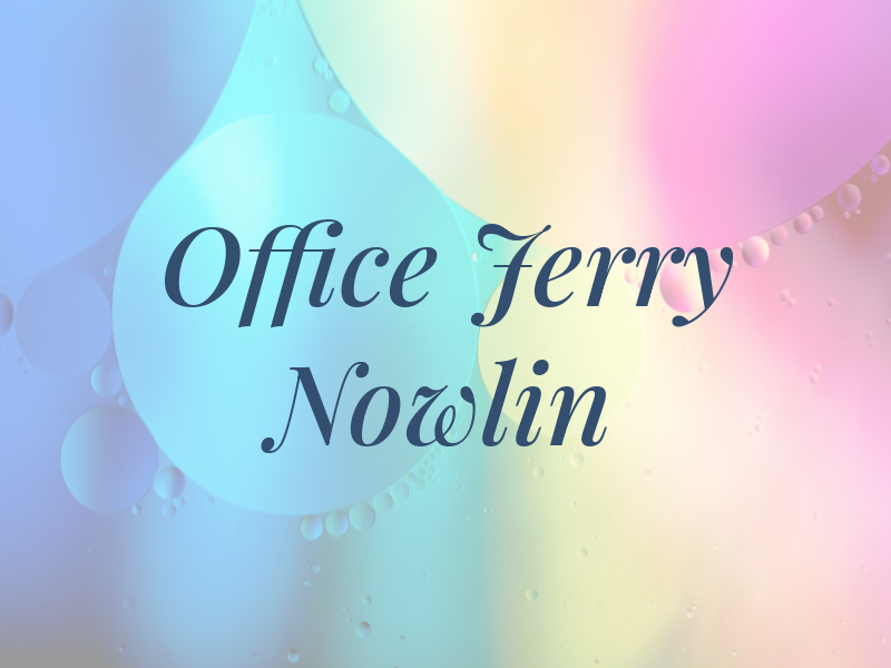 Law Office of Jerry L. Nowlin