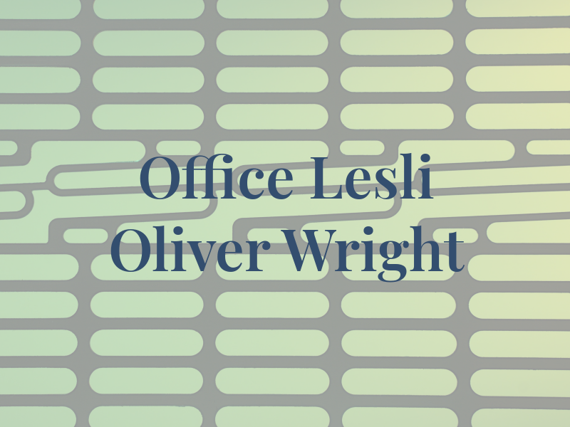 Law Office of Lesli Oliver Wright