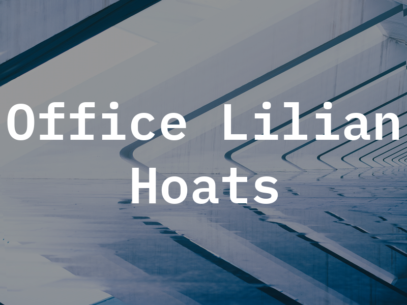 Law Office of Lilian D. Hoats