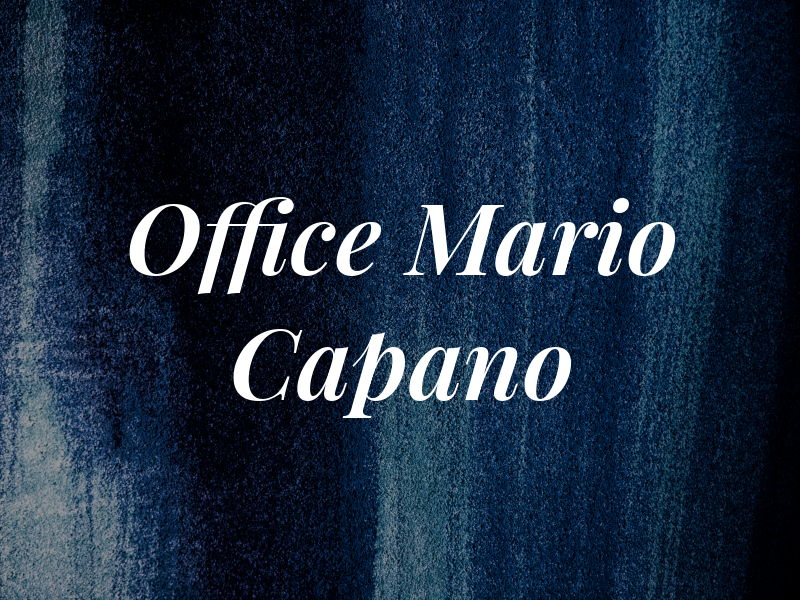 Law Office of Mario C. Capano