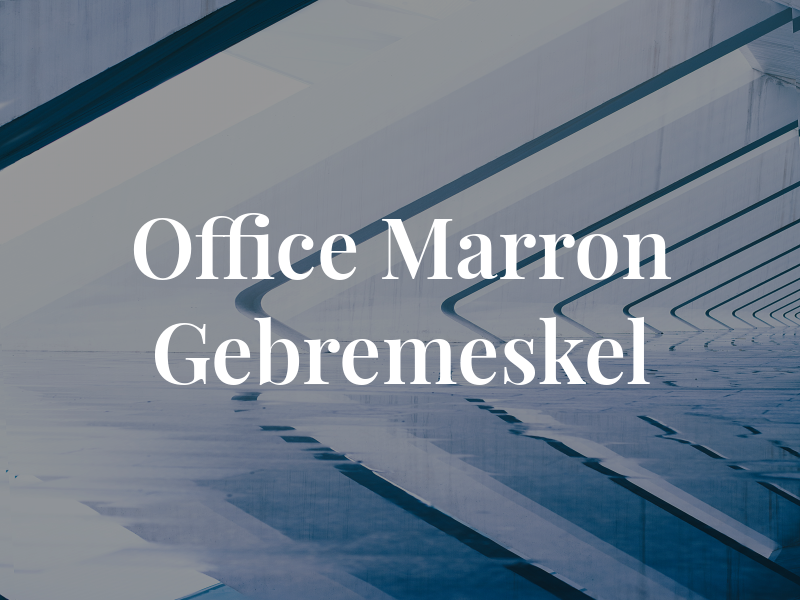 Law Office of Marron Gebremeskel
