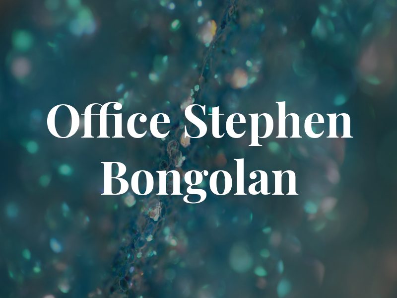 Law Office of Stephen G. Bongolan