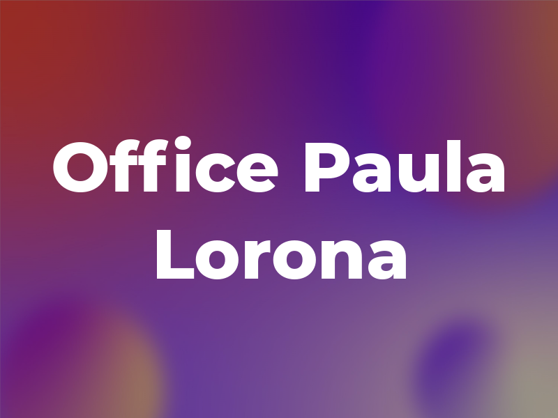 Law Office of Paula Lorona