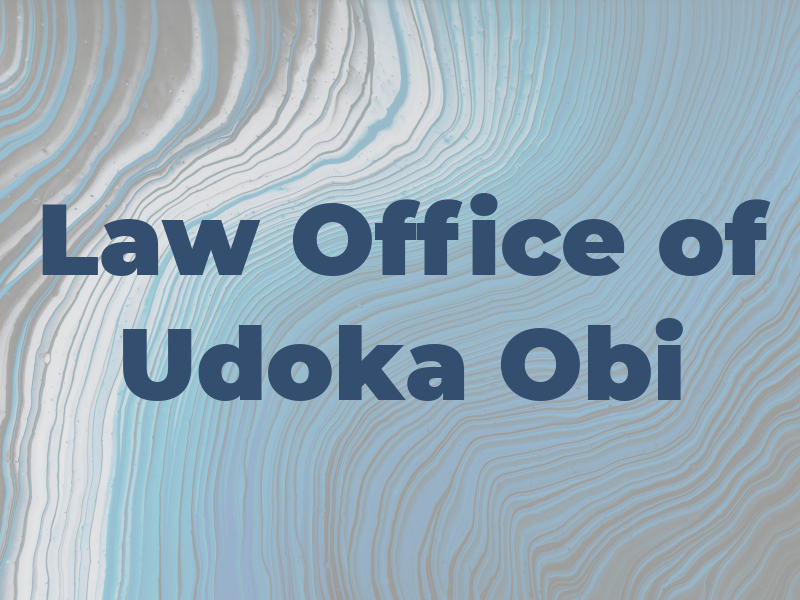 Law Office of Udoka Obi