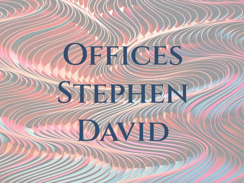 Law Offices Of Stephen T. David