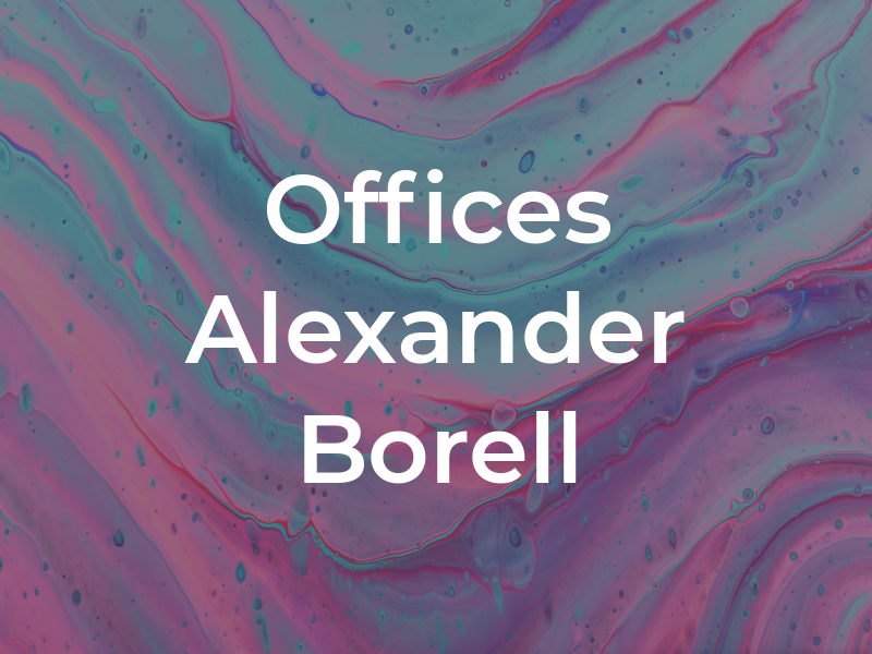 Law Offices of Alexander E. Borell