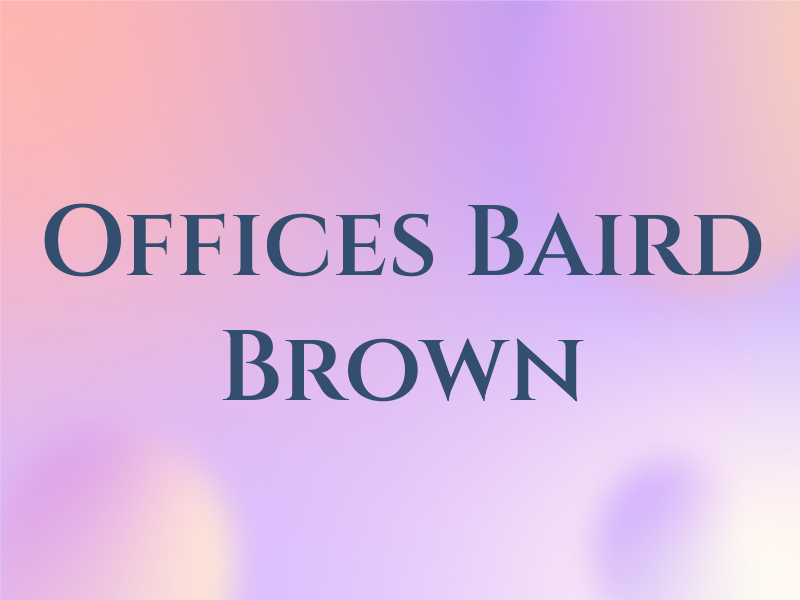 Law Offices of Baird Brown