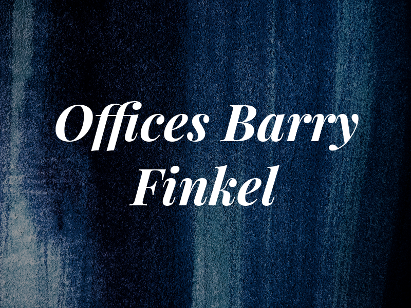 Law Offices of Barry I. Finkel
