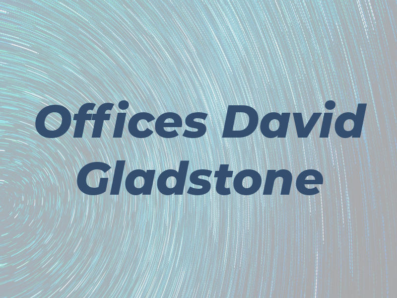 Law Offices of David M. Gladstone