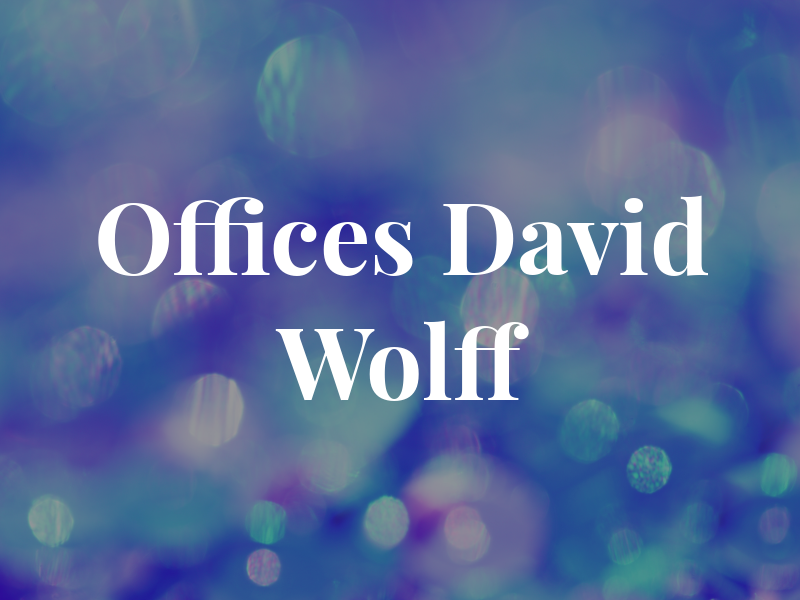 Law Offices of David Wolff