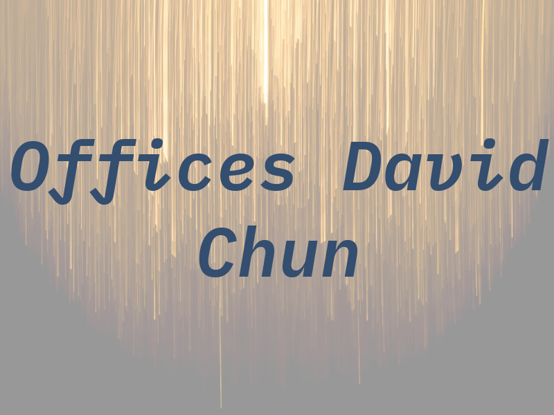 Law Offices of David Y Chun