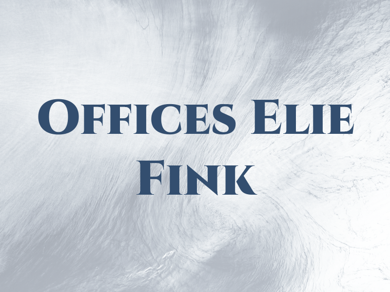 Law Offices of Elie Fink