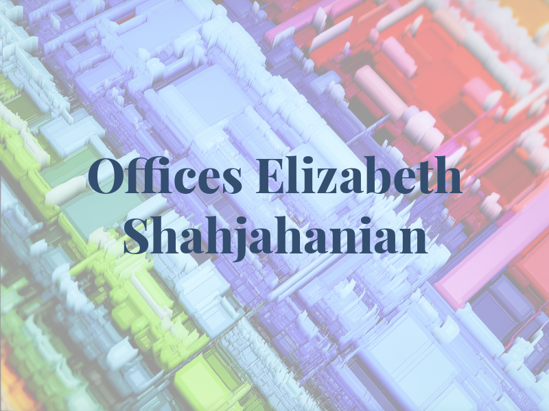 Law Offices of Elizabeth Shahjahanian