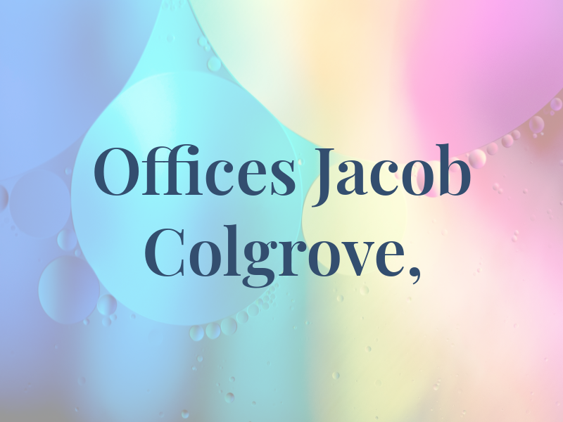 Law Offices of Jacob E Colgrove, PA