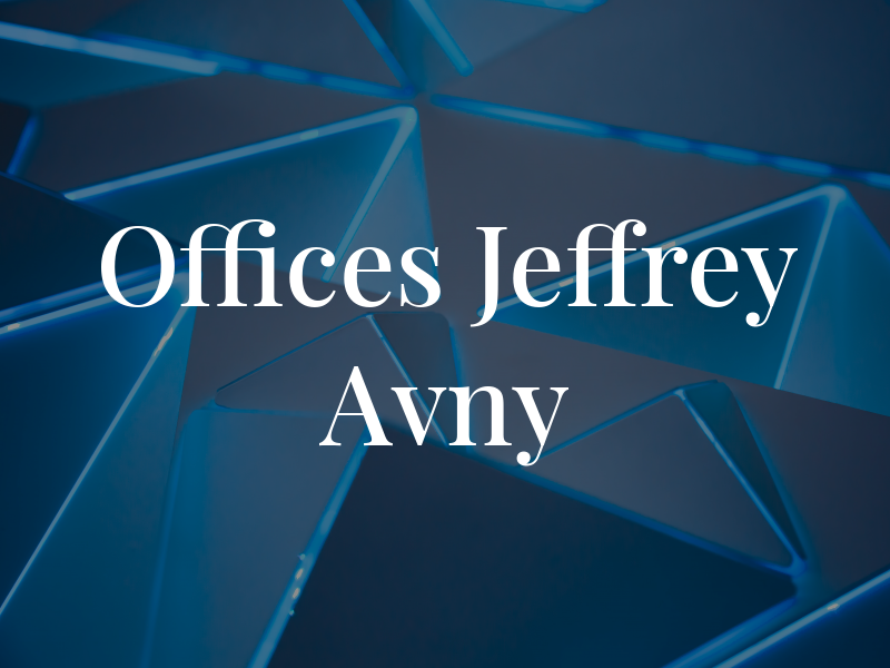 Law Offices of Jeffrey A. Avny