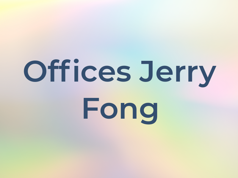 Law Offices of Jerry Y. Fong